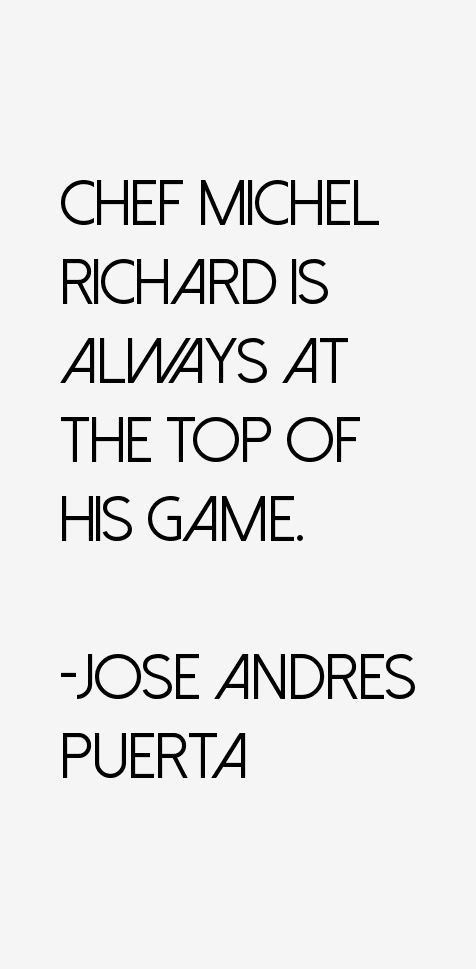 Jose Andres Puerta Quotes