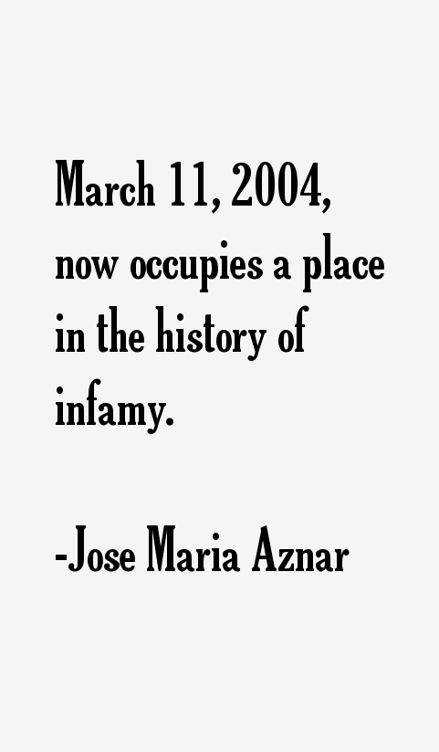 Jose Maria Aznar Quotes