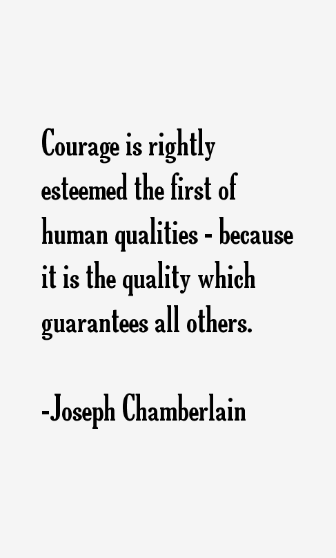 Joseph Chamberlain Quotes