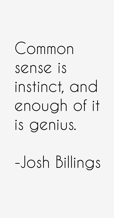 Josh Billings Quotes