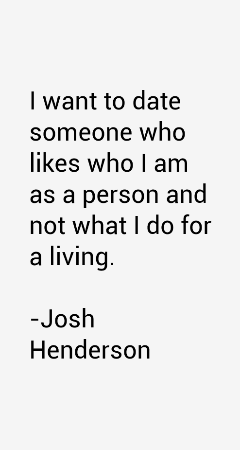 Josh Henderson Quotes