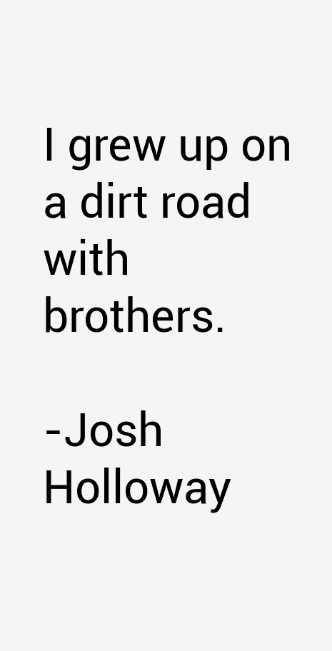 Josh Holloway Quotes