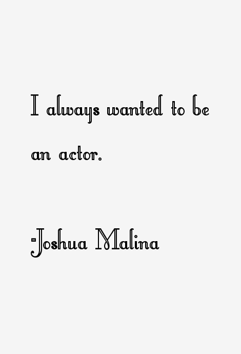 Joshua Malina Quotes