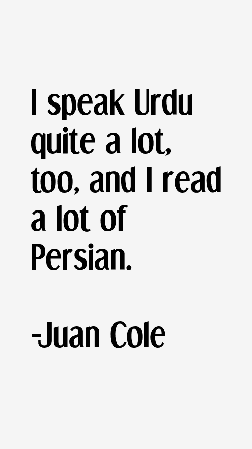 Juan Cole Quotes