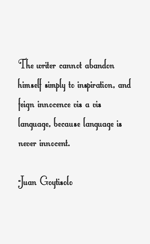 Juan Goytisolo Quotes