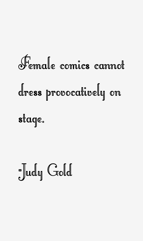 Judy Gold Quotes