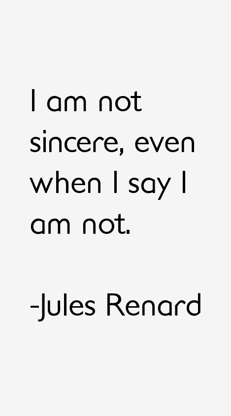 Jules Renard Quotes