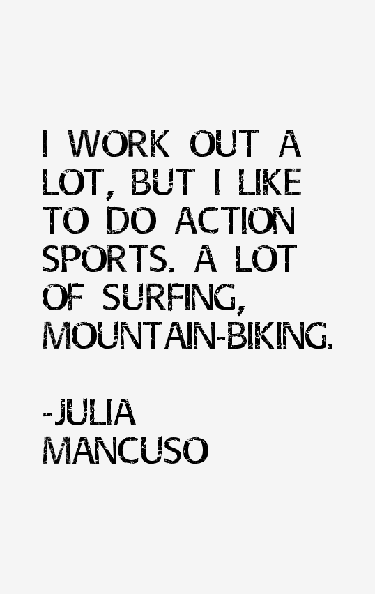 Julia Mancuso Quotes