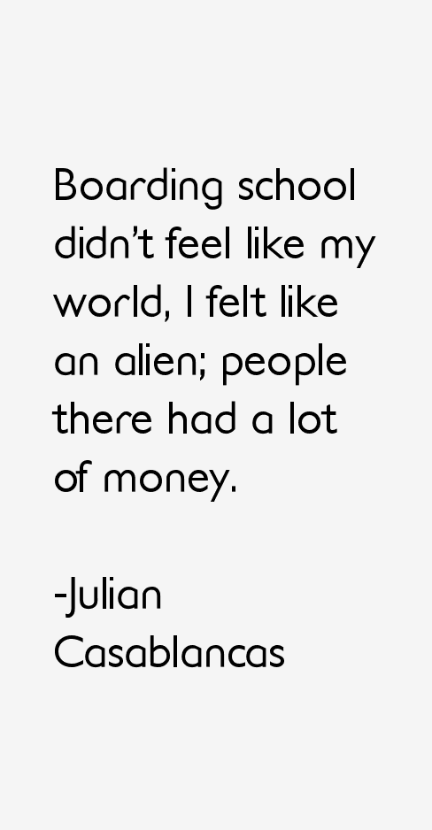 Julian Casablancas Quotes