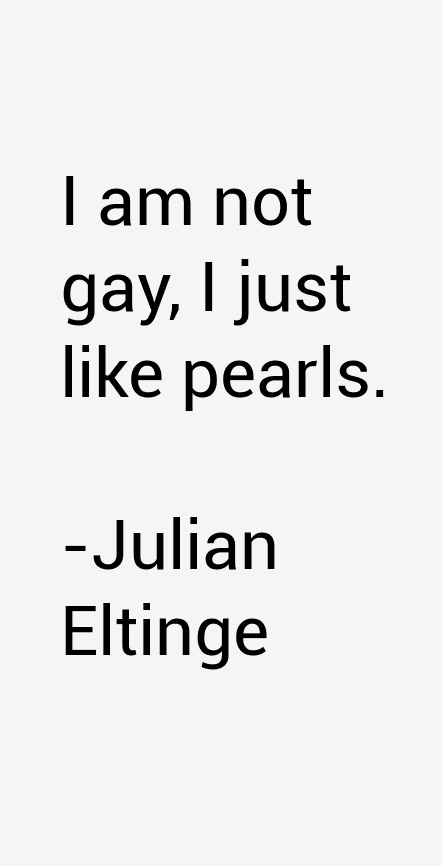Julian Eltinge Quotes