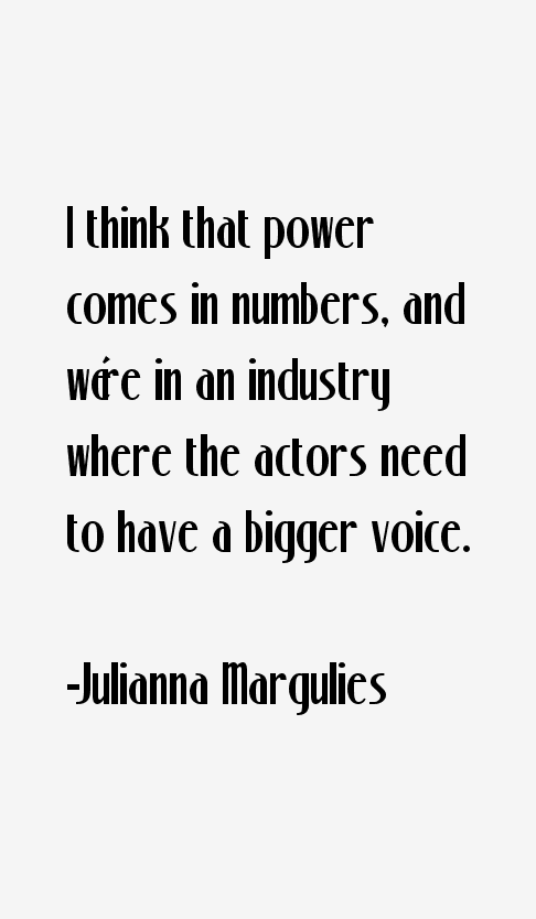 Julianna Margulies Quotes