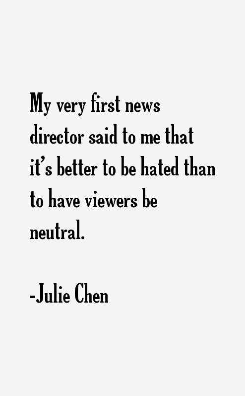Julie Chen Quotes