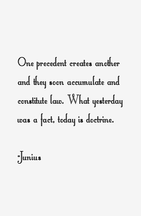 Junius Quotes