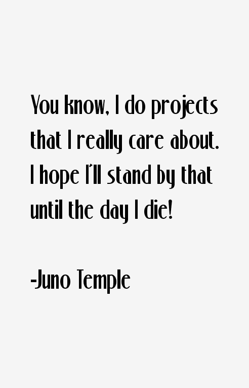 Juno Temple Quotes