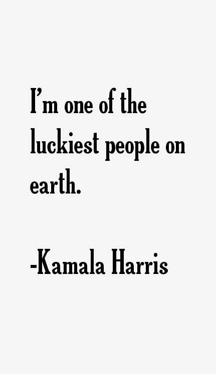 Kamala Harris Quotes