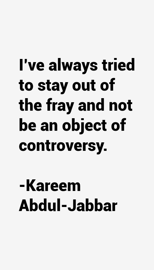 Kareem Abdul-Jabbar Quotes