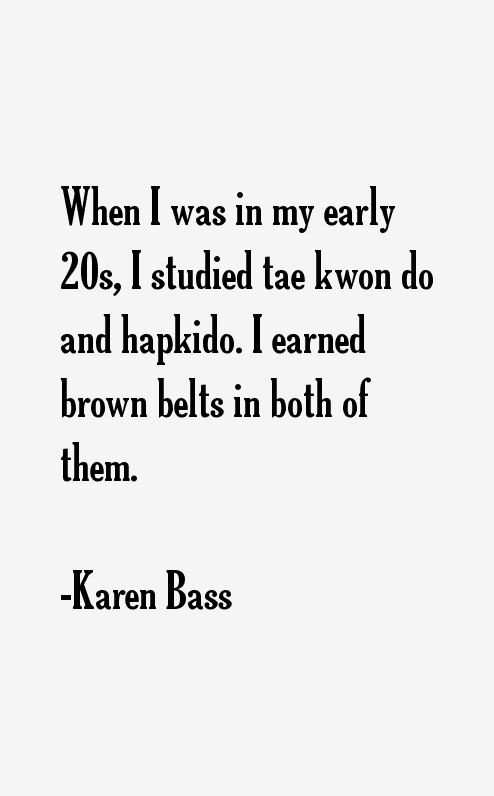 Karen Bass Quotes