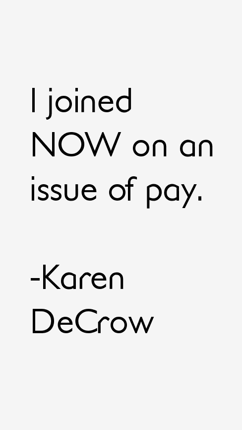 Karen DeCrow Quotes