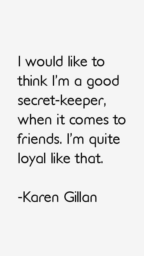 Karen Gillan Quotes