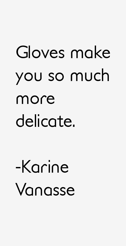 Karine Vanasse Quotes