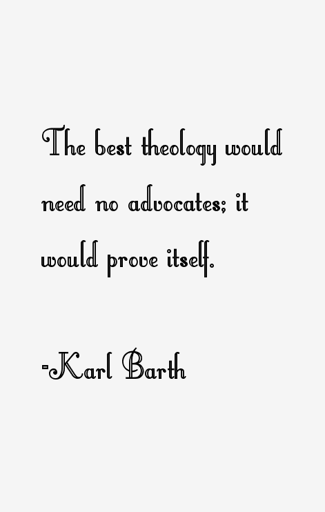 Karl Barth Quotes