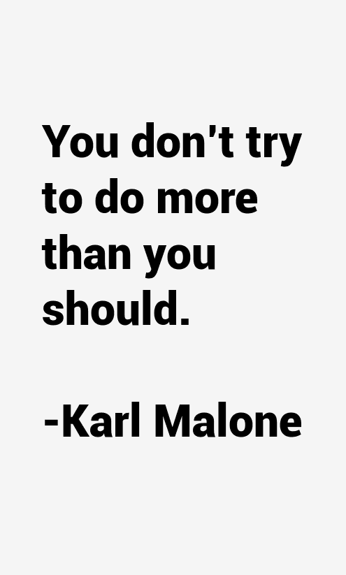 Karl Malone Quotes