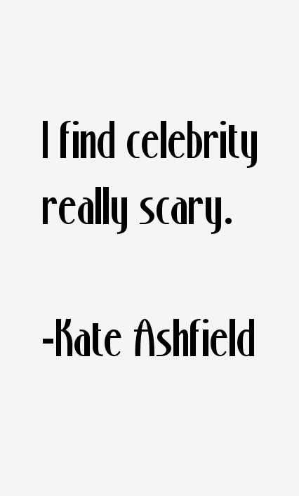 Kate Ashfield Quotes