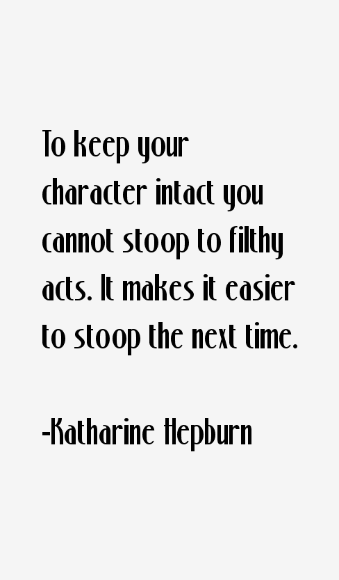 Katharine Hepburn Quotes