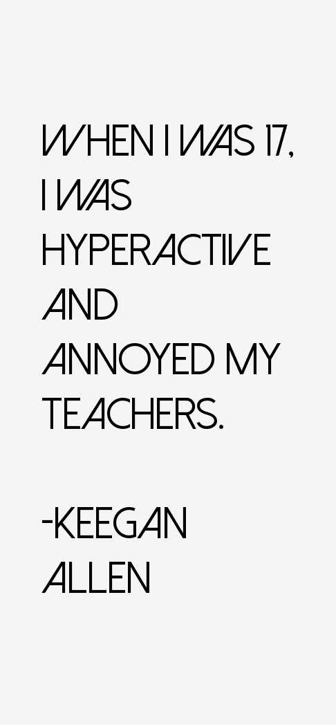 Keegan Allen Quotes