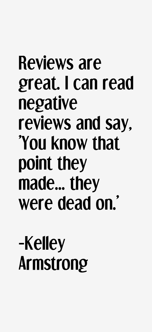 Kelley Armstrong Quotes