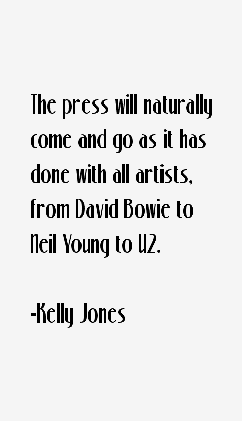Kelly Jones Quotes