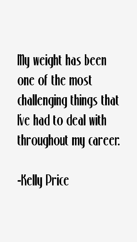 Kelly Price Quotes