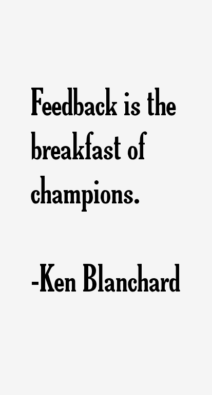 Ken Blanchard Quotes