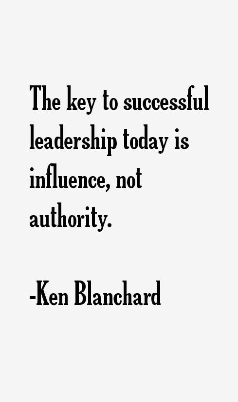 Ken Blanchard Quotes & Sayings