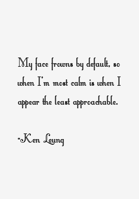 Ken Leung Quotes