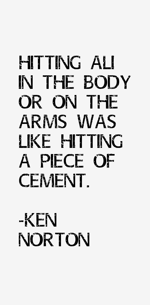 Ken Norton Quotes