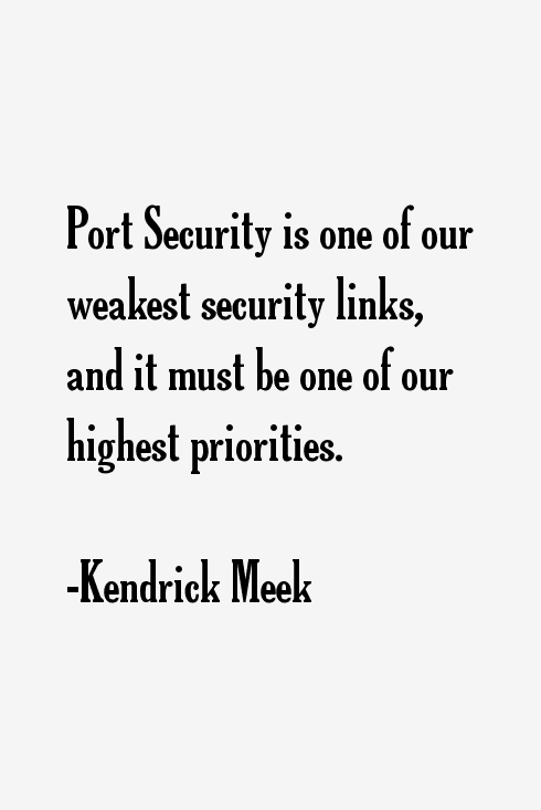 Kendrick Meek Quotes