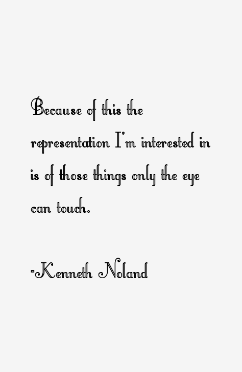 Kenneth Noland Quotes