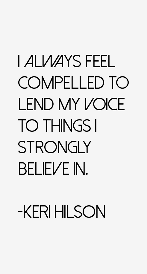 Keri Hilson Quotes