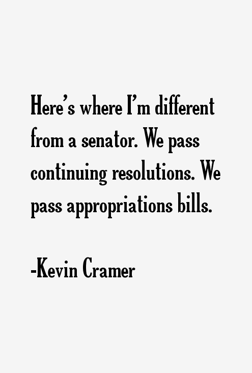 Kevin Cramer Quotes