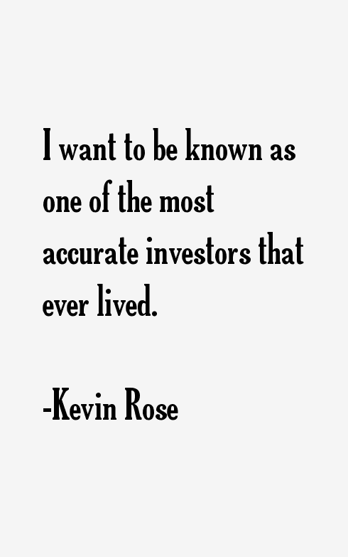 Kevin Rose Quotes
