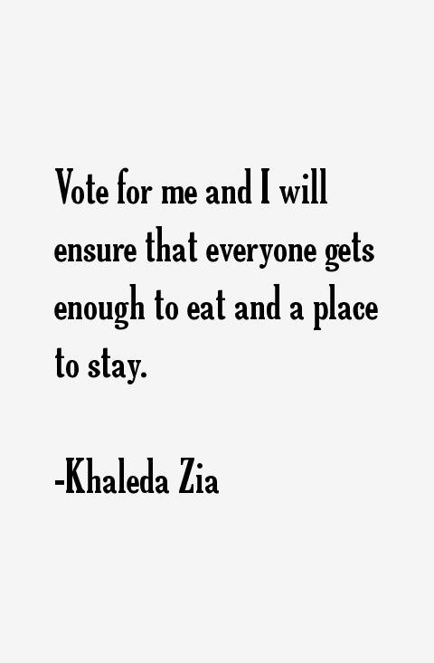 Khaleda Zia Quotes