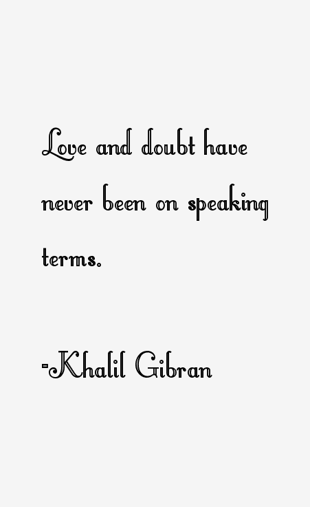 Khalil Gibran Quotes