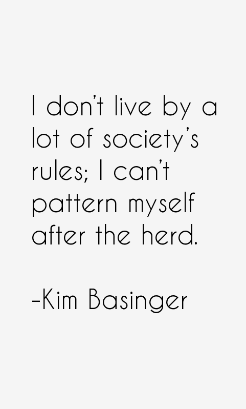 Kim Basinger Quotes