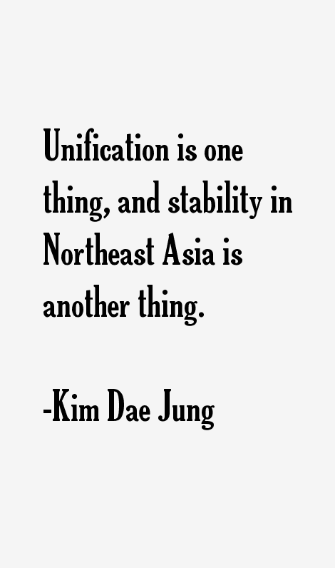 Kim Dae Jung Quotes