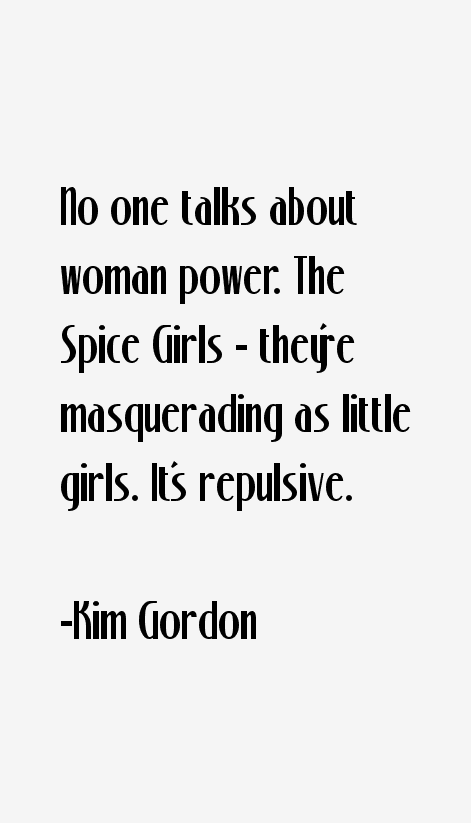 Kim Gordon Quotes