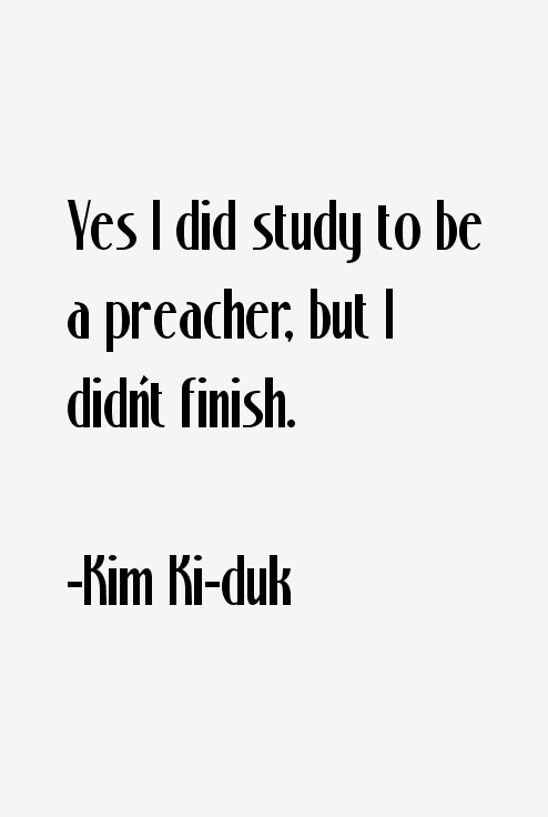 Kim Ki-duk Quotes