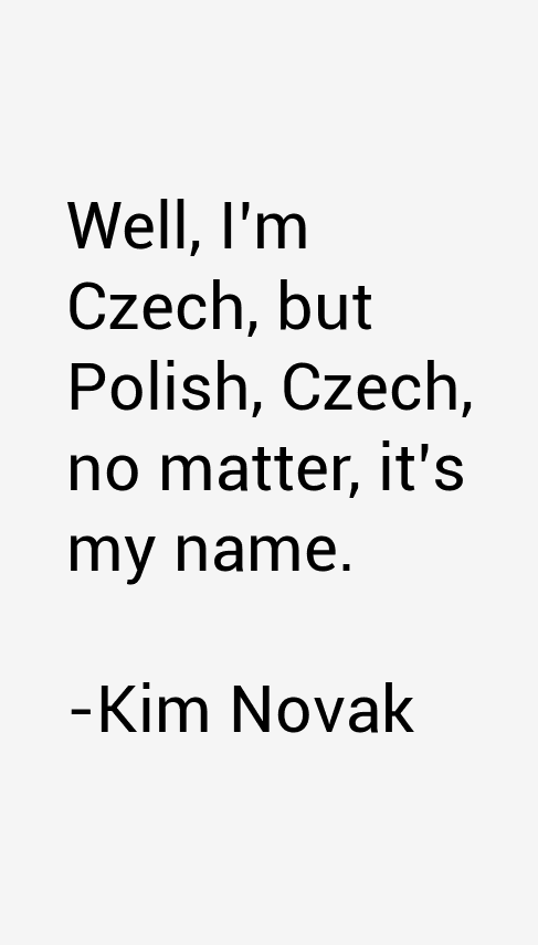 Kim Novak Quotes