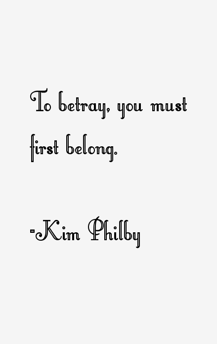 Kim Philby Quotes