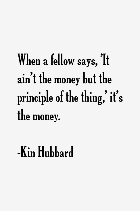 Kin Hubbard Quotes